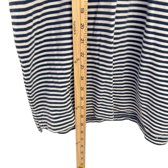 Vineyard Vines Men's Blue and White Stripe Nautical Cotton Polo Shirt Size L - Picture 3 of 5